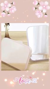Cermin Lipat Persegi Portable Beauty Mirror Kaca Rias Make Up-15CM