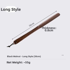 NORDIC MORE | Long Handle Wooden Shoe Horn