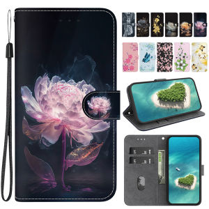 Stand Flip Wallet Case For Nokia 1.3 1.4 2.2 2.5 3.2 3.4 4.2 5.3 5.4 6.2 7.2 X10 20 30 XR20 21  Flip Painted Pattern Wallet Case