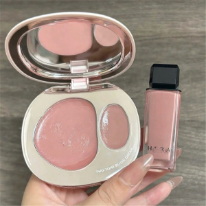 TIANKE | Double Color Low Saturation Grey Pink Highlight Blush Cream