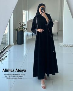 Gamis Set Krudung Set  hijab 3 in1