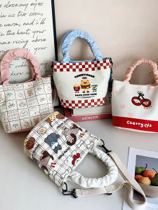 Túi Đeo Chéo Phong Cách Hàn Quốc Dễ Thương Túi Đeo Vai Đơn Túi Xách Túi Đựng Hộp Cơm Trưa Cho Học Sinh Tiểu Học Túi Xách Nhỏ Túi Xách Thời Trang