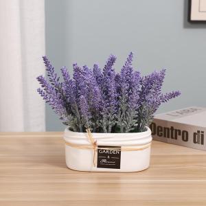 XIANXINGREN | Lavender Simulation Flower Living Room and Dining Table Decorative Floral Arrangement