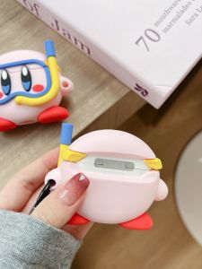 Bose Ultra Open-Style Silicone Protective Case for Earphones Durable Soft Shell Cute Diver Kirby Star Pattern Digital Accessory