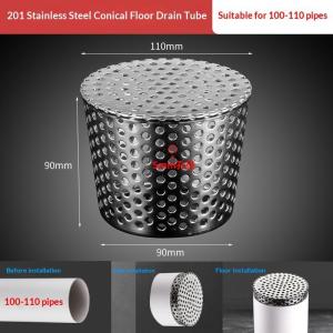 EELHOE | Rooftop Floor Drain Cover 1Pcs Anti Rodent Anti Blocking Outer Filter Strainer Durable for Roof Gutter Outdoor Drain