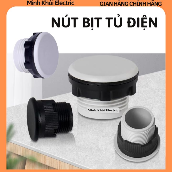 nút bịt tủ điện, nắp bịt lỗ khoét tủ điện, nút che lỗ phi 22,25/30,32