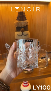 Ly Thủy Tinh Tumbler - Snowflake | 300ml | [LYNOIR_LY100]