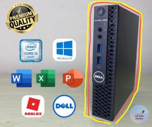เครื่องคอมพิวเตอร์ Mini Pc Core i3 gen6 พร้อมใช้งาน ram8gb ssd120gb Used