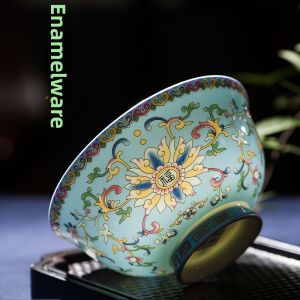 Bát Súp Chén Goblet An Toàn Với Lò Vi sóng Bằng Gốm Xương