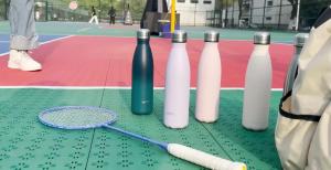 WATERSY 500ml Insulated Water Bottle Stainless Steel Thermal Leakproof Flask BPA-Free Double Walled Vacuum Bottle for Sports