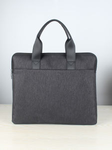 New 2025 Simple Fashion Handheld Briefcase Commuting Mens Bag Computer Bag Document Work Bag Meeting Bag Business Style