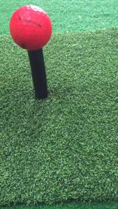tee golf- tee cao su- tee dùng cho thảm tập swing-tee golf chất liệu cao su dẻo- màu vàngmàu đen -골프 티