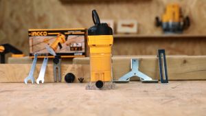 INGCO PLM6001 MESIN PROFIL KAYU TRIMMER LAMINATE TRIMMER TRIMER ROUTER