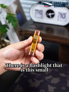 Smiling Shark TIP150 Flashlight COB Magnetic Keychain Light 10Mode Type-c Rechargeable Small Torch Light Waterproof Outdoor portable Pocket Light