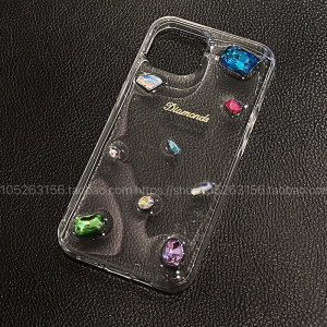 Colorful Water Diamond Soft TPU Phone Case for Vivo S19/S18/S17/S16/S15 Transparent Protective Cover Korean Style Girls Choice