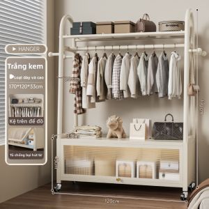 YIXUAN | Giá Treo Quần Áo Chống Bụi Di Động