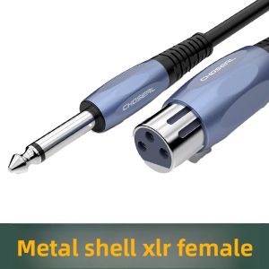 Choseal | Microphone Cable 6.35mm to XLR Male