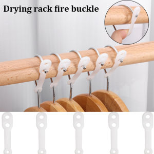 【Free Shipping】10Pcs Windproof Drying Racks Hook Anti-drop Silicone Strip Buckle of Clothes Hanger Clip Outdoor