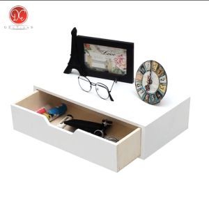 Rak Kosmetik Laci Dinding Nakas 1 Kotak Penyimpanan Tempel Gantung Minimalis Aesthetic