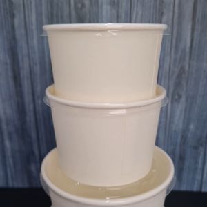 Mangkok Kertas Putih 12 oz 360 ml / Paper Bowl Polos / Paper Bowl Putih / Mangkok Es / Mangkok Kertas Putih (25 pcs)