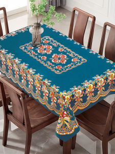 Waterproof Oil-resistant Rectangular Tablecloth Nordic Style Home Use Long Table Mat Easy Clean High-end Feeling Tea Table Cloth