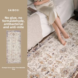 SAIBOSI | Non-toxic Waterproof Antibacterial Anti-Mite Bedside Carpet