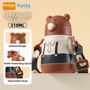 pinkah | Child-safe Stainless Steel Kids Thermos Easy Carry