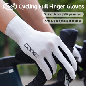 CXWXC Touch Screen Long Full Fingers Gloves Breathable Sports Cycling Gloves MTB Road Bike Riding Racing Women Men Mittens