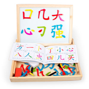 MWZ Education Chinese Word Bi Hua Bu Shou Soft Magnetic Radical Spelling King Early Learning Toys Writing Board