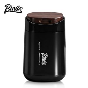 BINCOO Coffee Powder Canister 304 Stainless Steel Latte Art Tools Cappucino Decorating Tool Coffee Utensils Kitchen Baking Tools