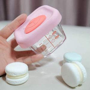 Hộp Trữ Đồ Ăn Dặm Cho Bé Có Vạch Chia Hộp Trữ Đông Đồ Ăn Dặm Cho Bé Chất Liệu Thủy Tinh An Toàn -LUMBL