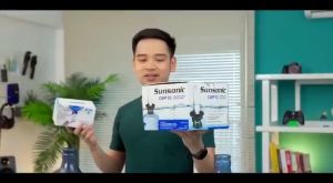 Sunsonic CWP03 SX-205 Pompa Galon Elektrik Dengan Tatakan Gelas - SX-205