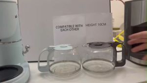 Coffee Maker Accessories 0.7L Tea Coffee Pot Heat-Resistant Glass Pot Glass Jug A06K1 A07V1