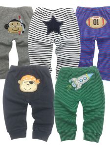 Special Offer Newborn Pants Carter Harem Pants Kids Pants Ankle Banded Bottoming Harem Pants 5 Pieces Anti Mosquito Pants