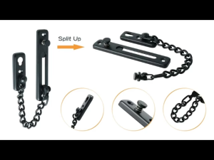 Stainless Steel Door Chain Lock for Door Window Anti-Theft Chain Bolt