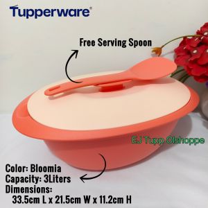 Tupperware Brands Large Rice Server 3L with Serving Spoon