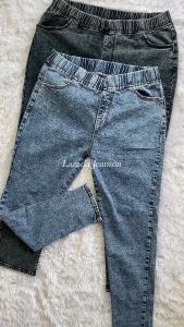 Celana Jumbo Legging Jeans Wanita / Bisa COD Bayar di Tempat / Womens Denim Plus Size