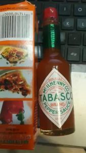 Sốt ớt đỏ hiệu Tabasco 60ml nhập khẩu Mỹ