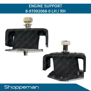 ISUZU 4BE1 4HE1 LH RH ENGINE SUPPORT 8-97092068-0