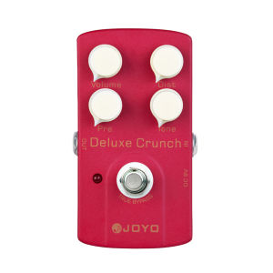 JOYO | JOYO JF-39 DELUXE CRUNCH Guitar Distortion Effect Pedal British Tone Crunch Distortion Effect Guitar Pedal with 4 Adjust Knobs