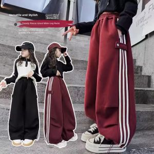 LIREGONGZHU | Relaxed Wide Leg Casual Pants