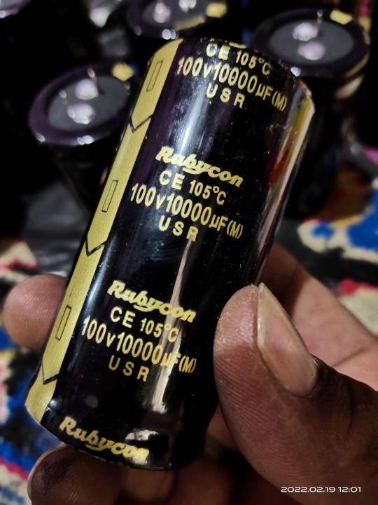 rubycon 100v 10000uf original hitam | Lazada Indonesia