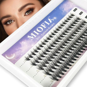 100 Bundles/Box Natural False Eyelash Extension Makeup 30P Mink Individual Faux Eye Lashes Professional Fake Grafting Lashes