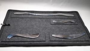 Stainless Steel Gua Sha Scraping Massage Tool Set IASTM Tools Great Soft Tissue Mobilization Tool