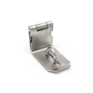 Suomi 3/4/5 Inches 90/180 Degree Padlock Hasp Stainless Steel Security Door Clasp Hasp Lock Latch