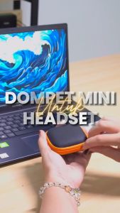 Dompet Mini Tempat Penyimpanan Headset Kabel Charger