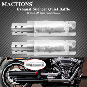 Motorcycle Quiet Baffle Exhaust Pipe Muffler For Shortshots Staggered and Sideshots Exhaust Systems For Harley Sportster Dyna