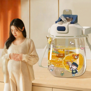 SUZAO | Pregnant and Maternity Safe High-Temperature Tolerant Aesthetic Straw Cup