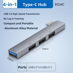 YIBOYUAN | USB 3.0 Multi-Port Expansion Hub Type-C Adapter