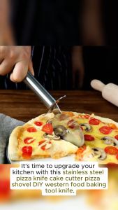Stainless Steel Pizza Cutter Pie Cutter